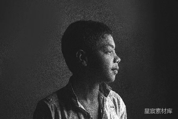 高清摄影 少年侧影