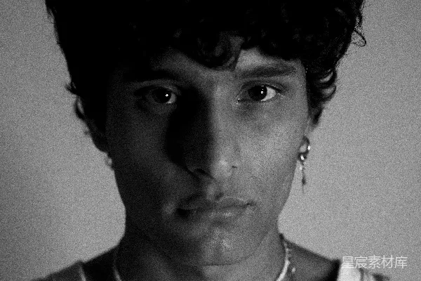 高清摄影 黑白简洁肖像