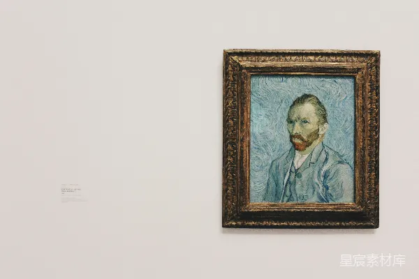 高清摄影 梵高自画像