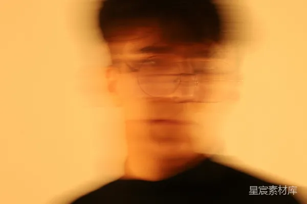高清摄影 动态模糊的肖像
