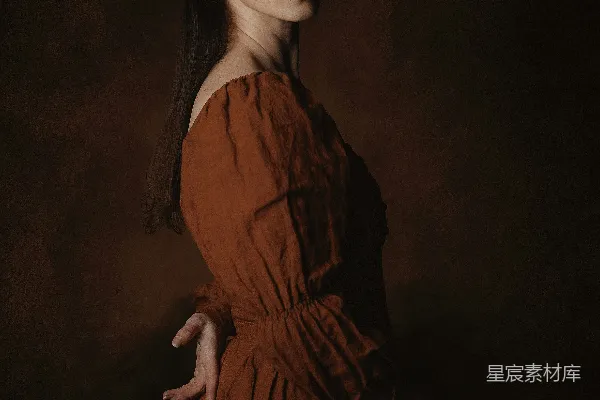 高清摄影 古典优雅女性肖像