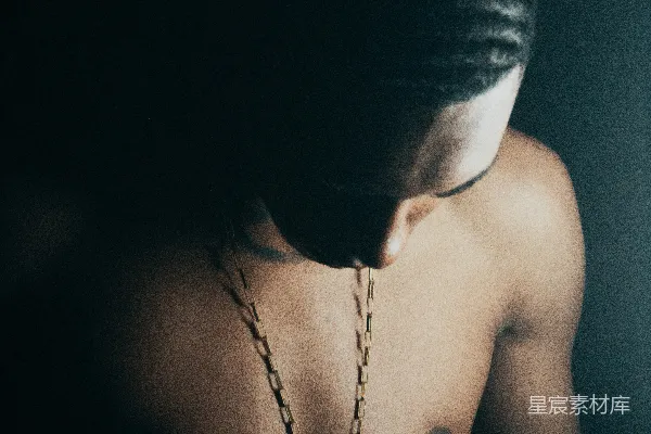 高清摄影 光影下的神秘黑人