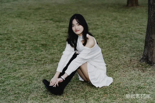 高清摄影 自然中的优雅：户外写真