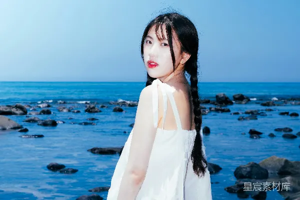 高清摄影 海边的夏日青春