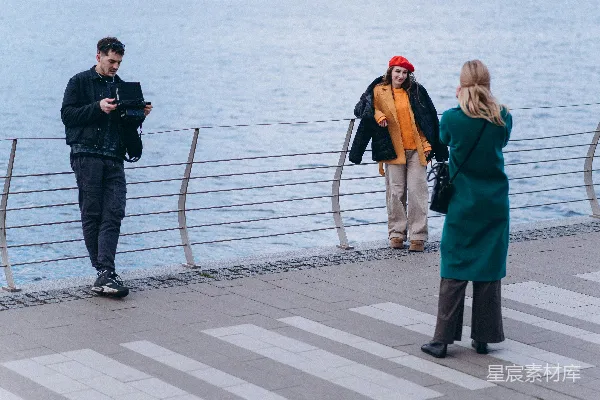 高清摄影 海边拍摄的街头时尚