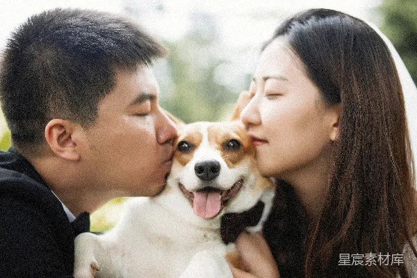 高清摄影 幸福的三口之家