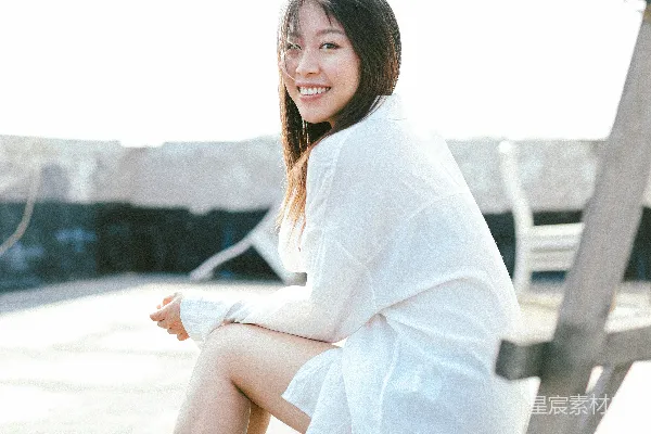 高清摄影 阳光下的微笑