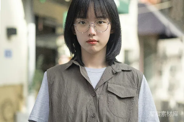 高清摄影 街头时尚少女