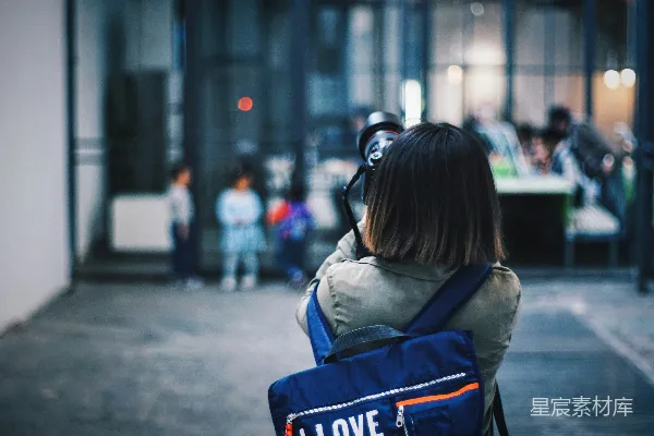 高清摄影 街角的摄影师