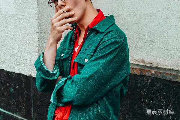 高清摄影 时尚青年的街头风