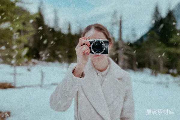高清摄影 冬日雪景中的摄影时刻