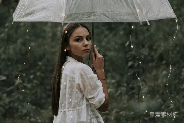 高清摄影 雨中诗意