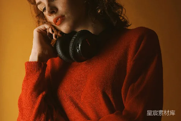 高清摄影 温暖的秋日肖像