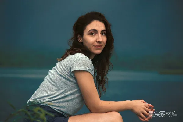 高清摄影 湖边的静谧时光