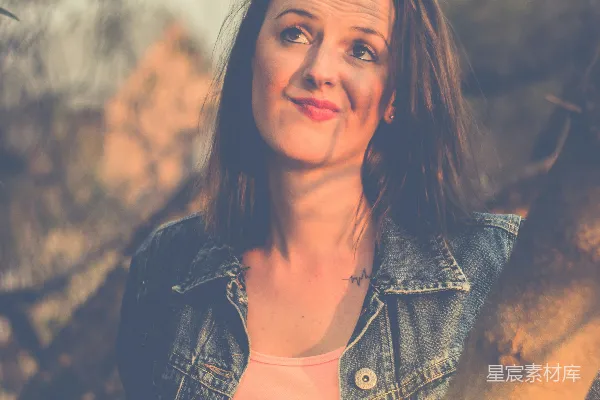 高清摄影 自然中美丽的微笑