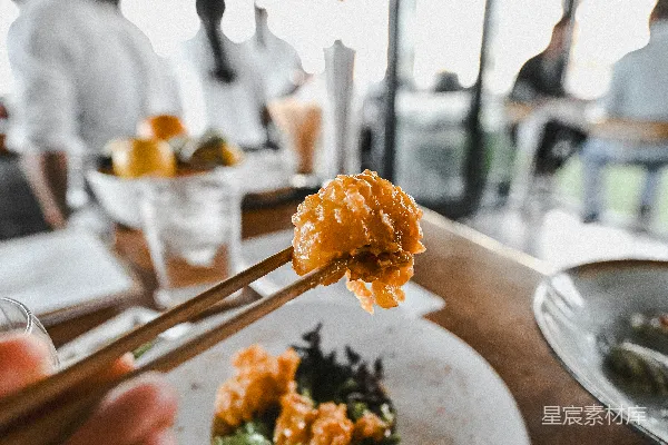 高清摄影 享受美味的餐厅时光