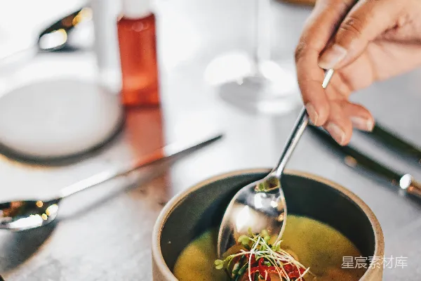 高清摄影 精致晚餐时光