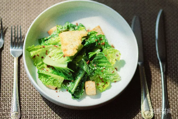 高清摄影 经典凯撒沙拉