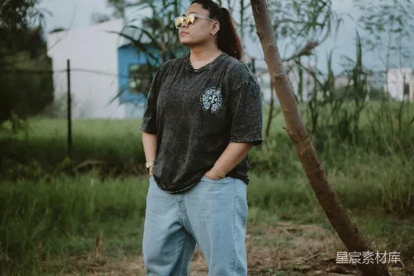 高清摄影 绿意盎然的自然田园时光