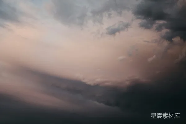 高清摄影 灰白的天空