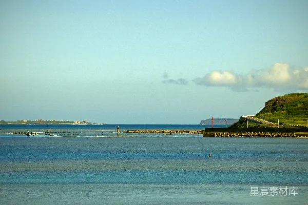 高清摄影 宁静的海边风景