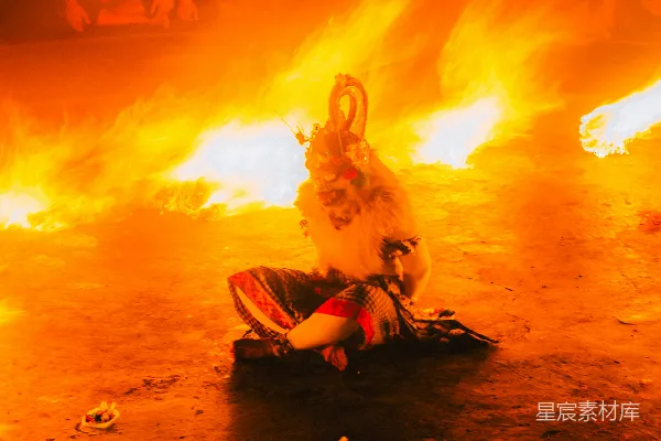 高清摄影 火祭庆典