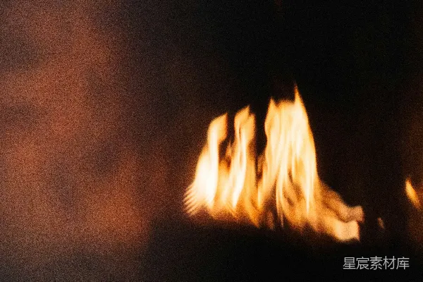 高清摄影 燃烧的火焰