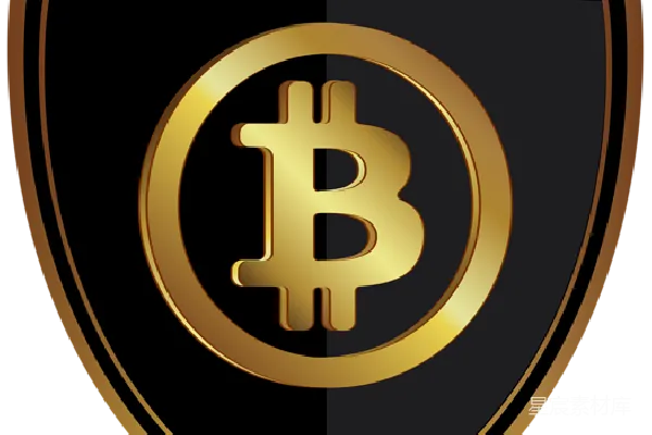 元素素材 比特币安全盾牌