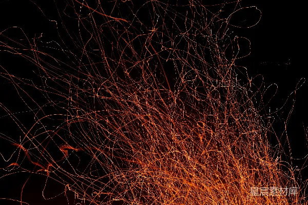 高清摄影 火花飞溅的瞬间