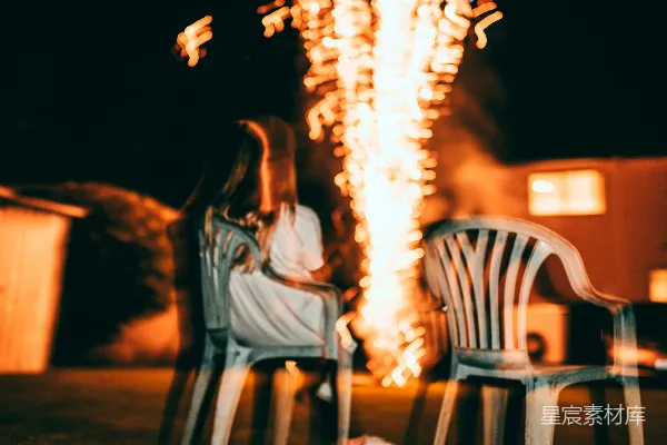高清摄影 夜幕下的温暖时光