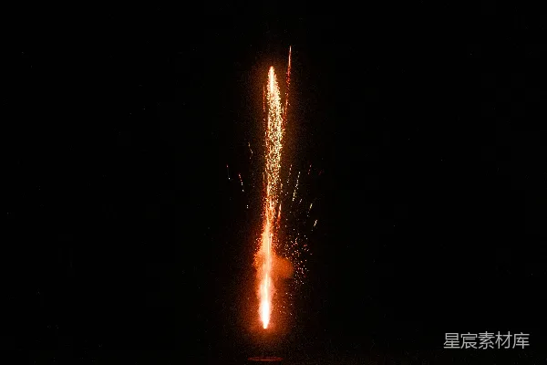 高清摄影 夜空中绽放的烟花
