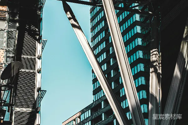 高清摄影 现代都市的建筑线条
