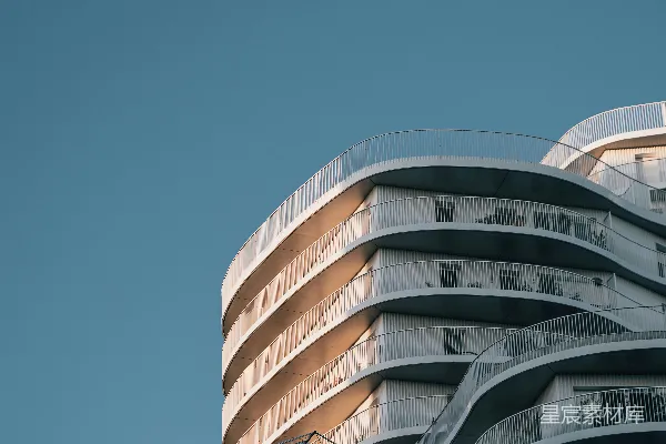 高清摄影 现代螺旋建筑