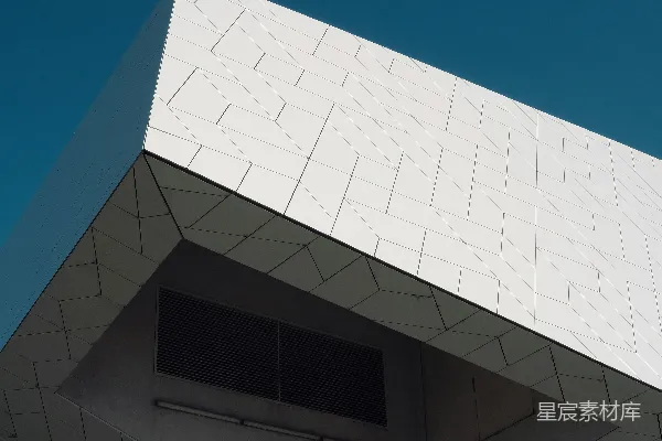 高清摄影 现代建筑的几何线条