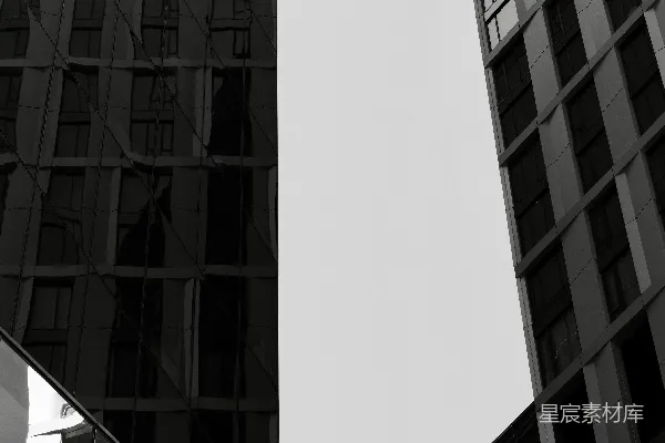 高清摄影 现代城市建筑剪影