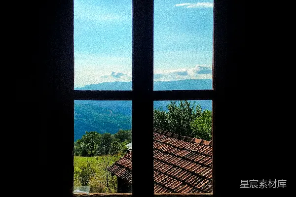 高清摄影 窗外的风景