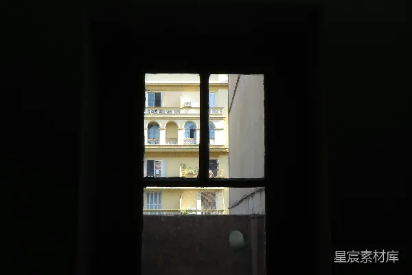 高清摄影 透过窗户的光影