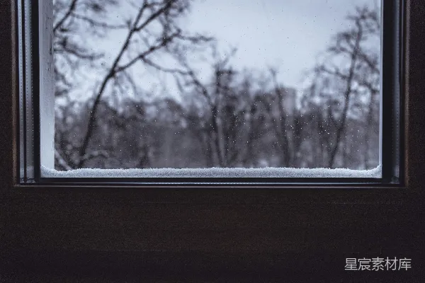 高清摄影 冬日窗景