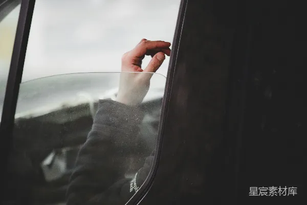 高清摄影 车窗外的触感