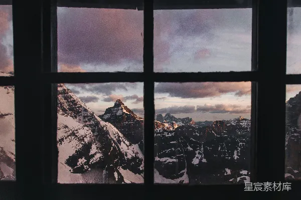 高清摄影 窗外的山河