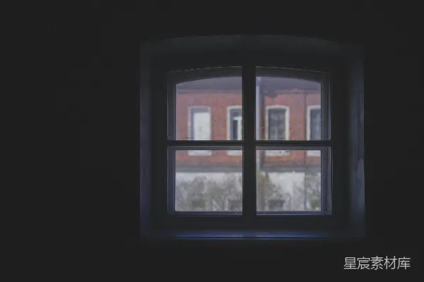 高清摄影 透过窗户的视线