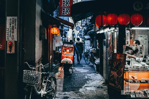 高清摄影 东京巷弄夜景