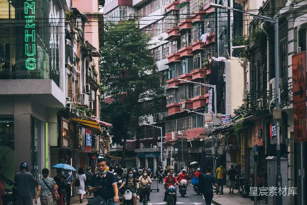 高清摄影 繁忙的都市街道