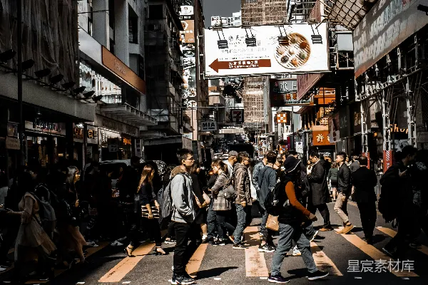 高清摄影 繁华都市中的日常