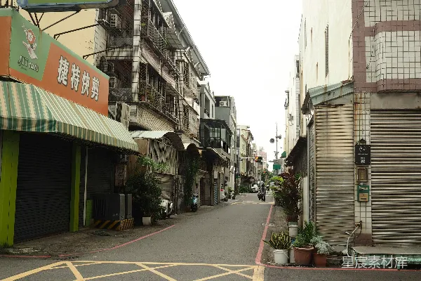 高清摄影 静谧的台湾街景