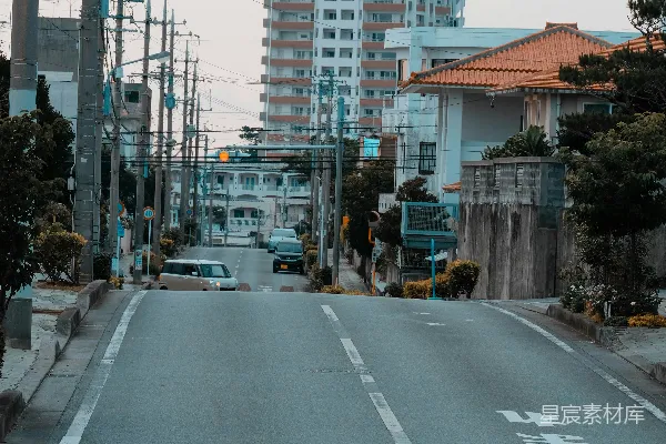 高清摄影 城市街道的宁静一隅