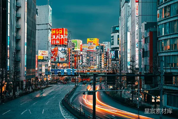 高清摄影 东京街头的夜色