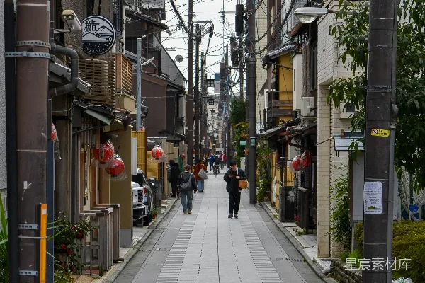 高清摄影 京都巷弄的生活气息