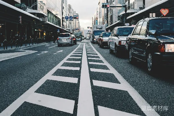 高清摄影 城市街道的线条艺术
