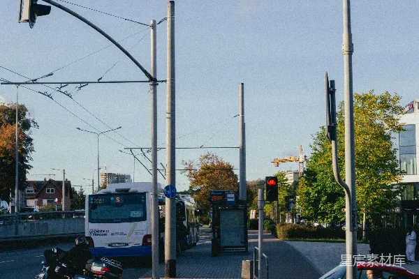 高清摄影 城市街道的日常景象